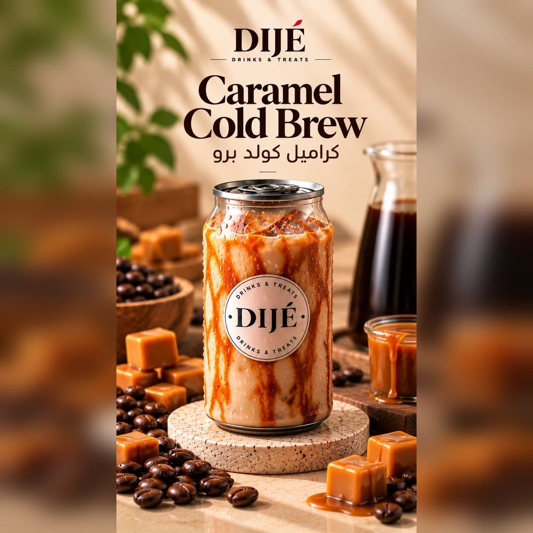 Caramel Cold Brew | كراميل كولد برو