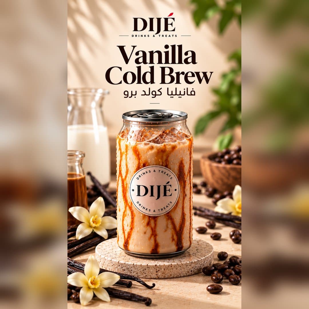 Vanilla Cold Brew | فانيليا كولد برو